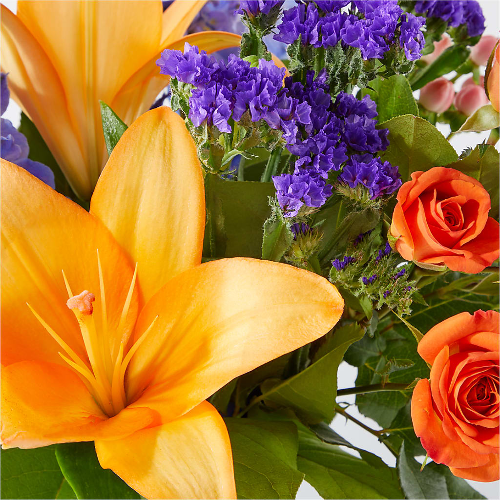 Radiant Citrus Bouquet – BUDS CUT FLOWERS & MORE, Taos NM