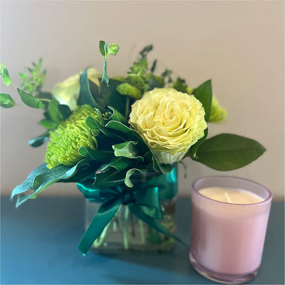 Emerald Forest Bouquet – BUDS CUT FLOWERS & MORE, Taos NM