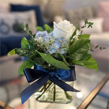 Sky Blue Delight Bouquet – BUDS CUT FLOWERS & MORE, Taos NM