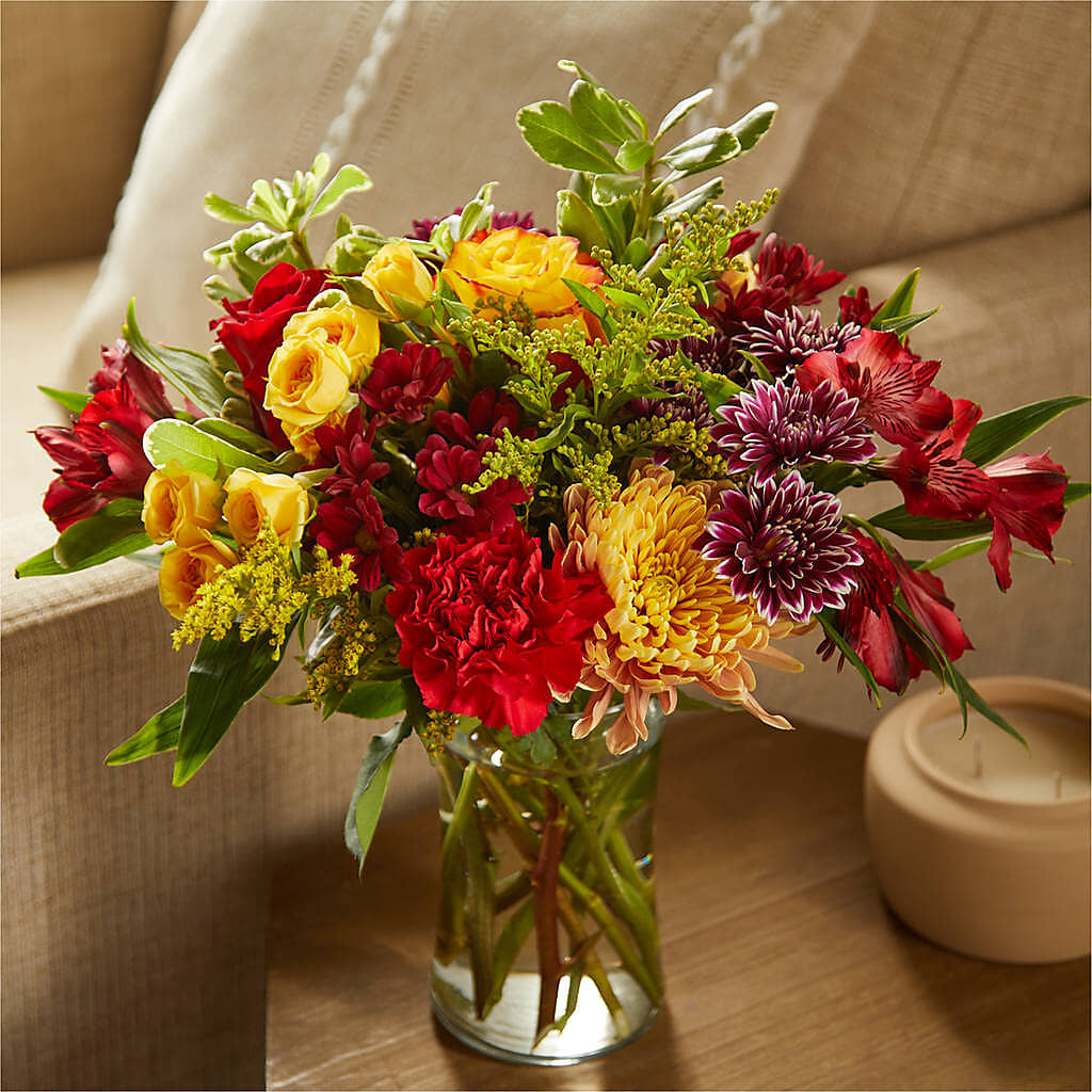 Fall Delight – A Florist Original – BUDS CUT FLOWERS & MORE, Taos NM