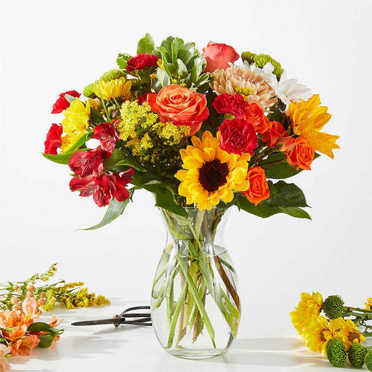 Fall Delight – A Florist Original – BUDS CUT FLOWERS & MORE, Taos NM