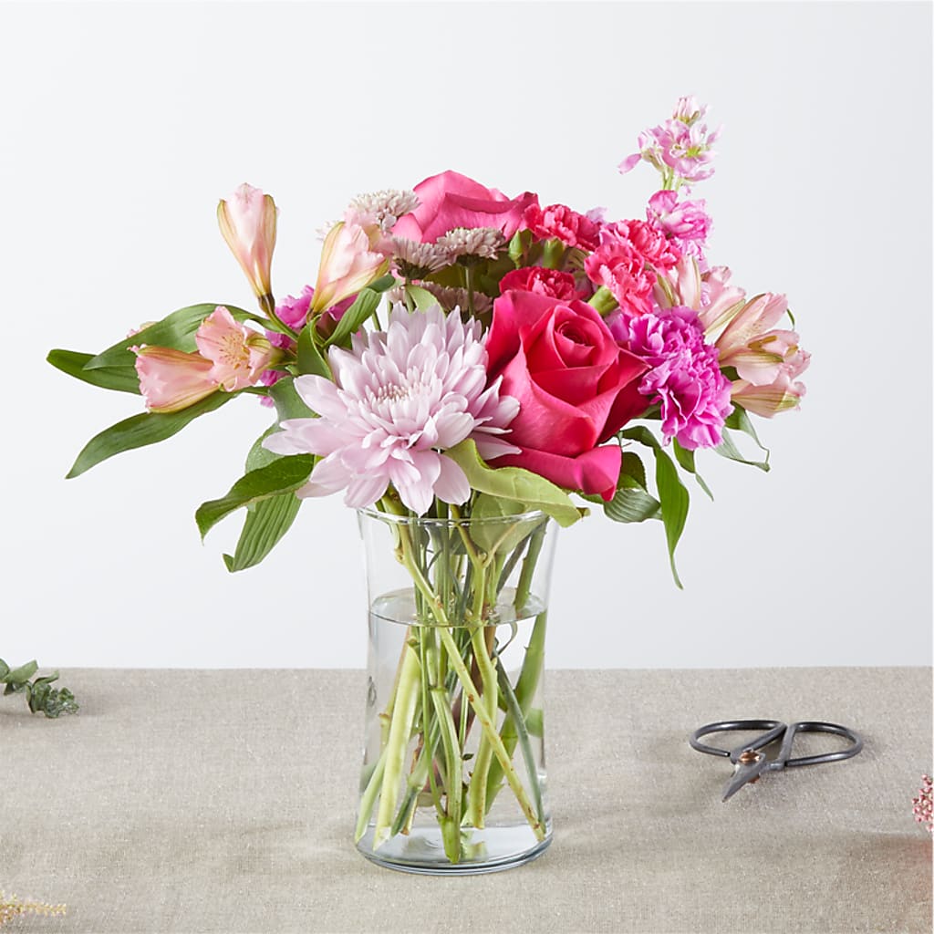 Pink Ribbon - A Florist Original – BUDS CUT FLOWERS & MORE, Taos NM