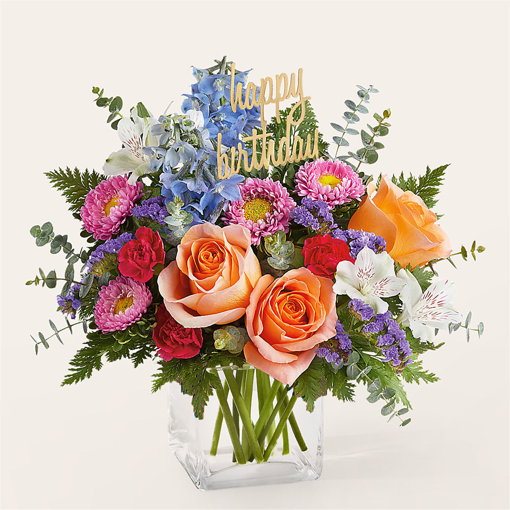 Birthday Bash Bouquet – BUDS CUT FLOWERS & MORE, Taos NM