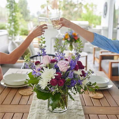 Violet Frost Bouquet – BUDS CUT FLOWERS & MORE, Taos NM