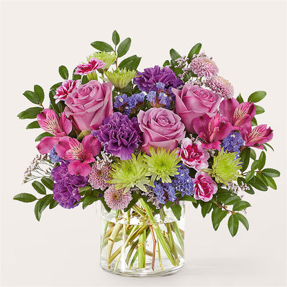 Glass Half Full Bouquet – BUDS CUT FLOWERS & MORE, Taos NM