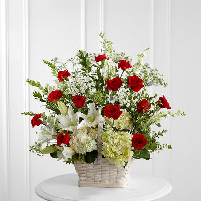 In Loving Memory Arrangement – BUDS CUT FLOWERS & MORE, Taos NM