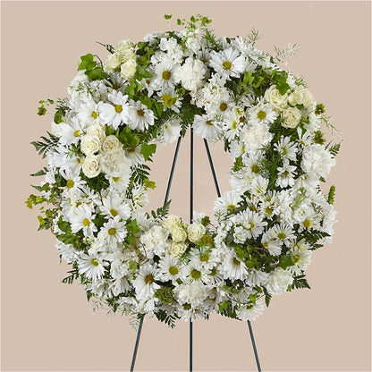 Faithful Wishes Wreath – BUDS CUT FLOWERS & MORE, Taos NM