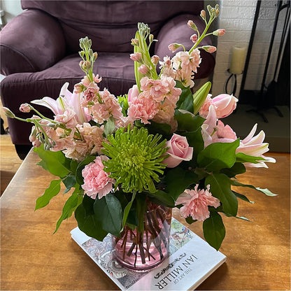 Pretty in Pink Bouquet – BUDS CUT FLOWERS & MORE, Taos NM