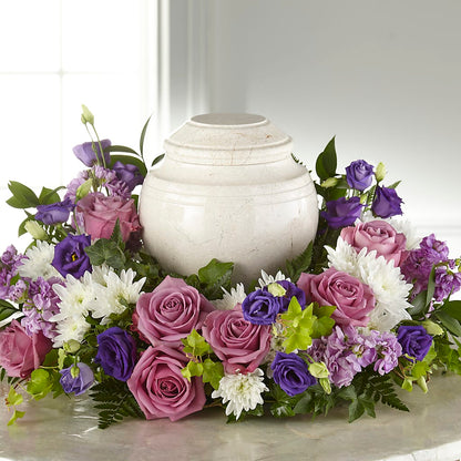 Blooming Sympathy Cremation Adornment – BUDS CUT FLOWERS & MORE, Taos NM