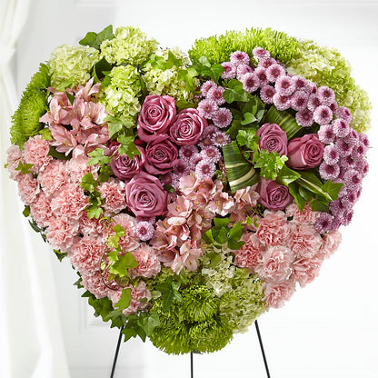 Heartwarming Standing Heart – BUDS CUT FLOWERS & MORE, Taos NM