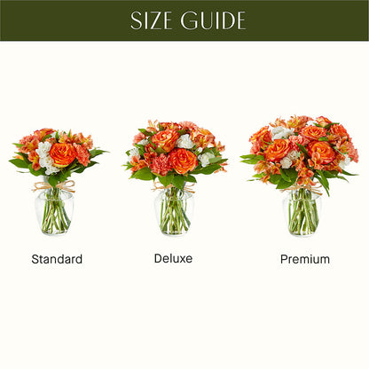 Apricot Glow Bouquet – BUDS CUT FLOWERS & MORE, Taos NM