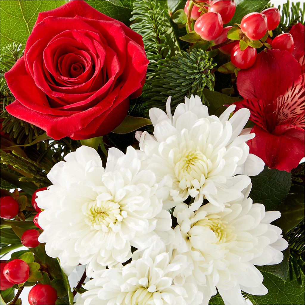 Letters to Santa Bouquet – BUDS CUT FLOWERS & MORE, Taos NM