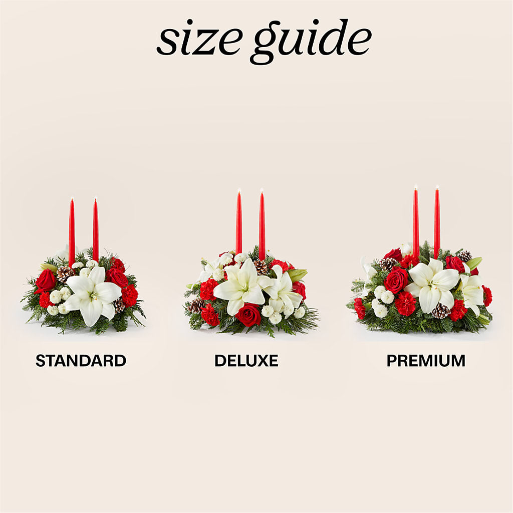 Seasonal Festivities Centerpiece – BUDS CUT FLOWERS & MORE, Taos NM