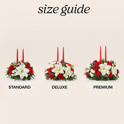 Seasonal Festivities Centerpiece – BUDS CUT FLOWERS & MORE, Taos NM