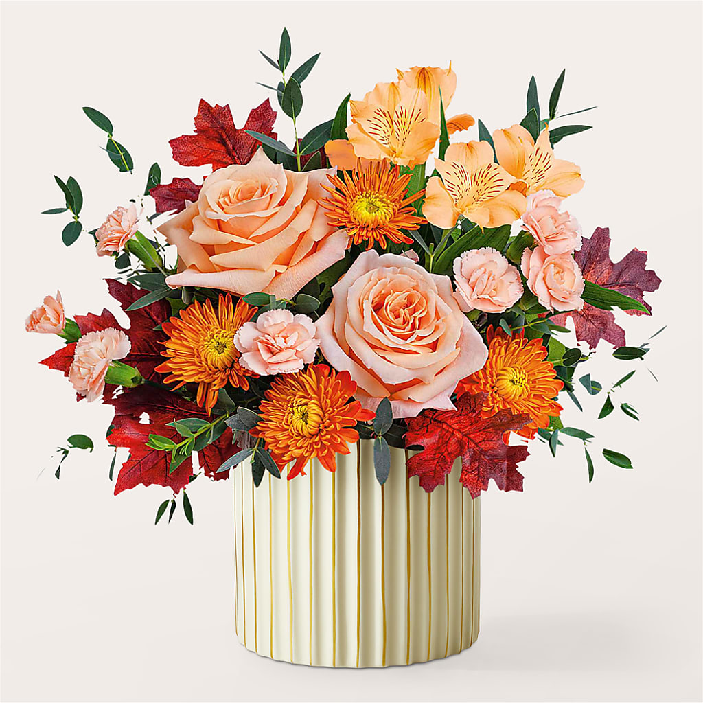 Spiced Latte Bouquet with Ivory Vase – BUDS CUT FLOWERS & MORE, Taos NM
