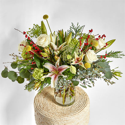 Berry & Bright Bouquet – BUDS CUT FLOWERS & MORE, Taos NM