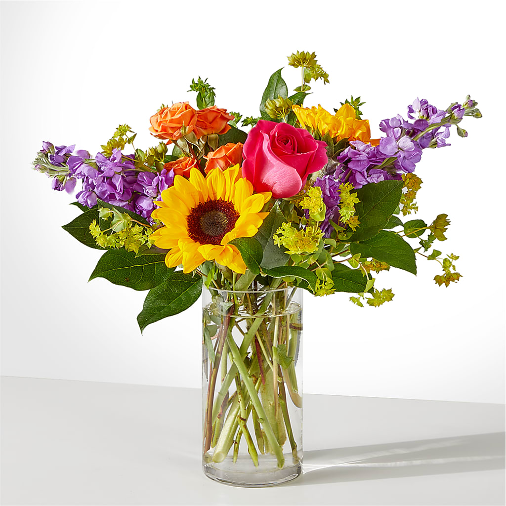 Vibrant Greetings Bouquet – BUDS CUT FLOWERS & MORE, Taos NM