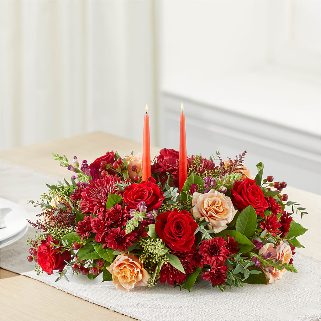 Most Thankful Centerpiece – BUDS CUT FLOWERS & MORE, Taos NM