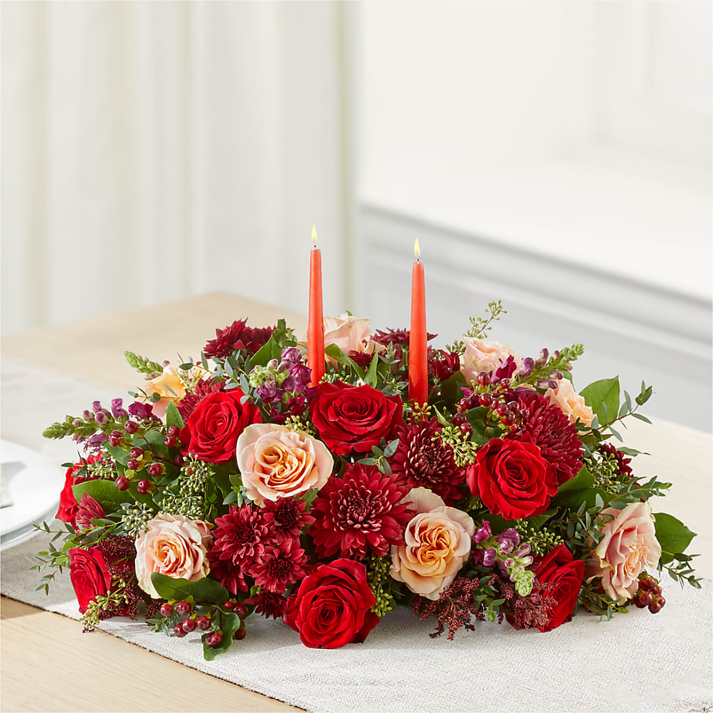 Most Thankful Centerpiece – BUDS CUT FLOWERS & MORE, Taos NM