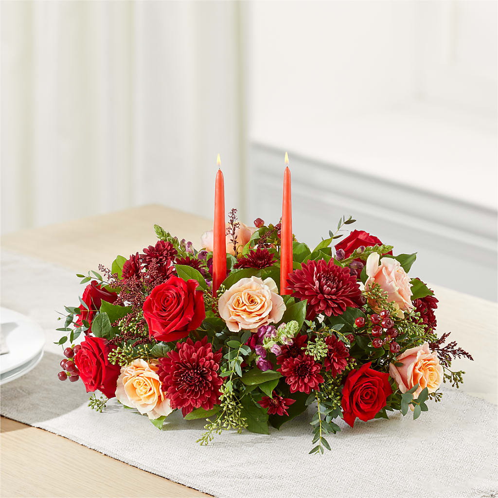Most Thankful Centerpiece – BUDS CUT FLOWERS & MORE, Taos NM