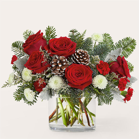 Yule Cheer Bouquet – BUDS CUT FLOWERS & MORE, Taos NM