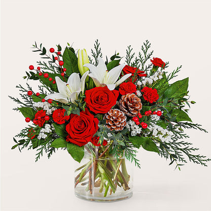 Best in Snow Bouquet – BUDS CUT FLOWERS & MORE, Taos NM