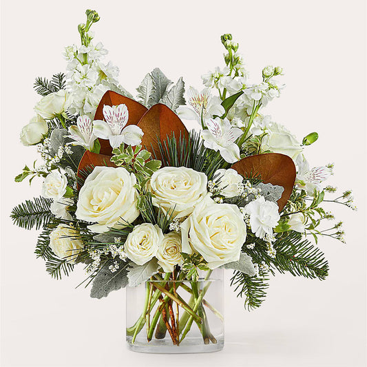Fresh Snowfall Bouquet – BUDS CUT FLOWERS & MORE, Taos NM