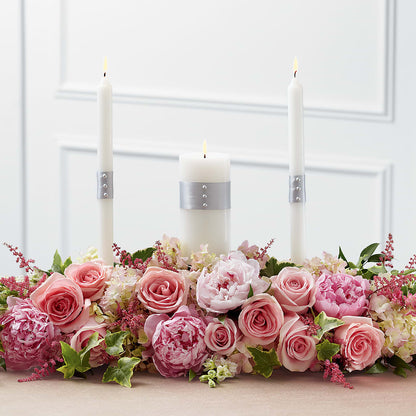 Worldwide Romance Unity Candle Arrangement – BUDS CUT FLOWERS & MORE, Taos NM