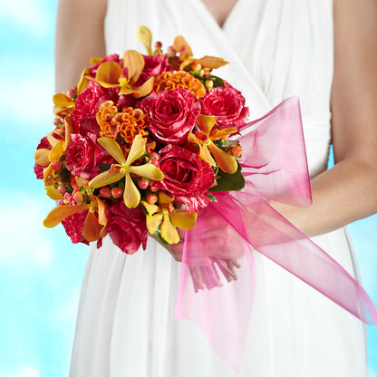 Brilliant Shades of Love Bouquet – BUDS CUT FLOWERS & MORE, Taos NM