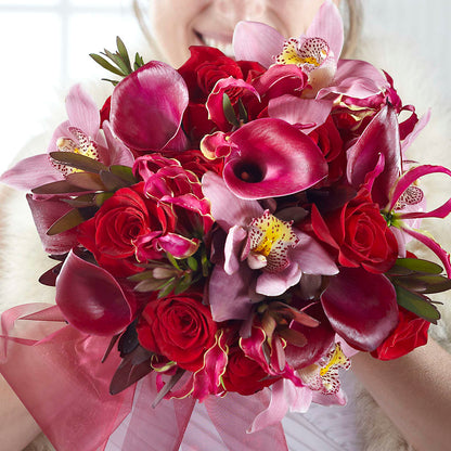 Heart of Hearts Bouquet – BUDS CUT FLOWERS & MORE, Taos NM